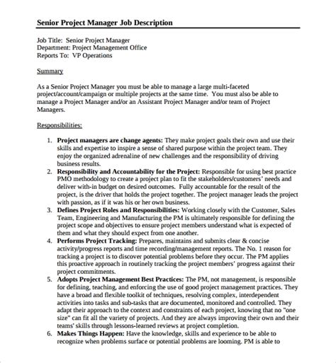 Beautifully designed to communicate your brand and strategically written by a certified professional resume writer (cprw). 10+ Job Description Templates | Sample Templates