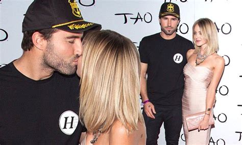 Brody Jenner Shares A Kiss With Girlfriend Kaitlynn Carter Daily Mail