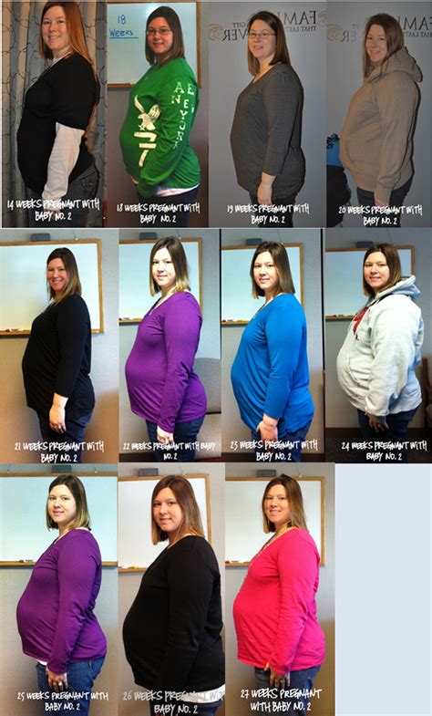 Plus Size Pregnancy Bumps Progression Pictures To Pin On