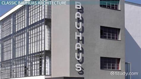 Bauhaus Architecture History And Characteristics Video