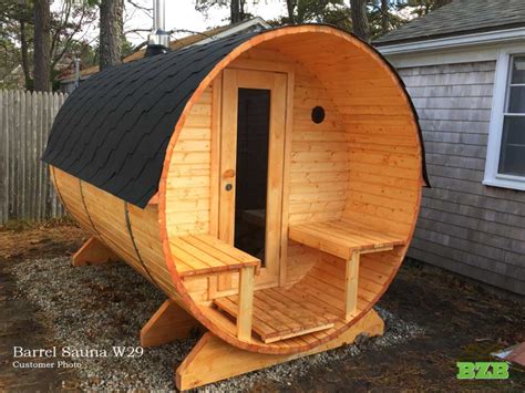 Wood Burning Sauna Kit W Heater Included Bzb Cabins