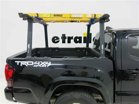 Here is a picture of all of the supplies we purchased for. 2018 Toyota Tacoma Thule TracRac TracONE Ladder Rack for ...