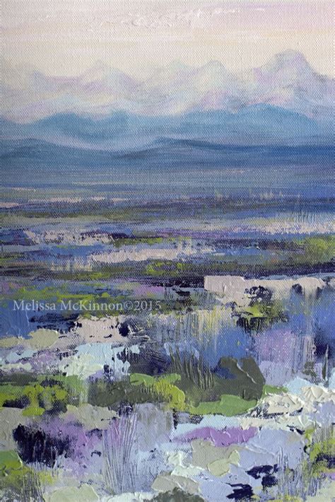 New Mountain Prairie Landscape Painting By Calgary Artist Melissa