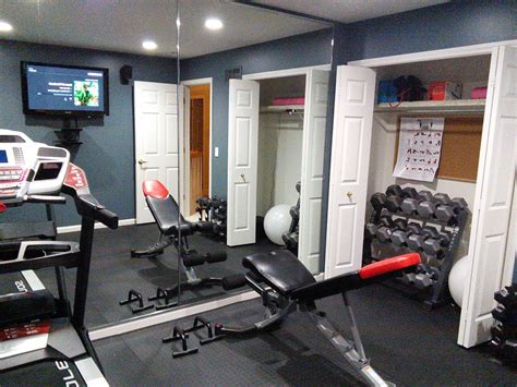 Make Your Home Gym Work In A Small Room Movable Bench Foldable