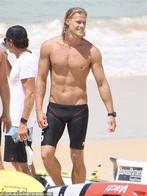 Jett Kenny Shows Off Fit Physique During The Ironman Series At Bondi