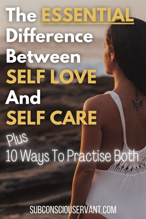 Self Love Vs Self Care And Why You Need To Do Both Self Compassion