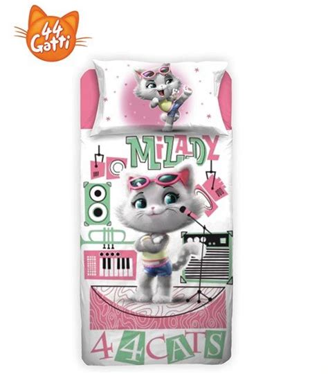 Compra dal sito ufficiale svad dondi! Set Lenzuola 44 Gatti disegno Milady Originale | G.L.G. Store