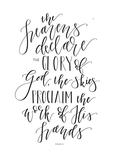 Psalms 191 Printable Bible Verse Hand Lettered Calligraphy Etsy