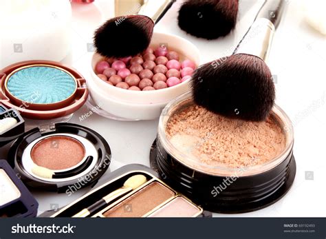 Many Professional Cosmetics For Make Up Stock Photo 69192493 Shutterstock