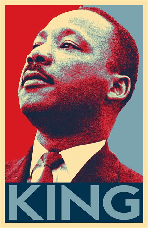 Martin Luther King Jr Pop Art Illustration African American Etsy