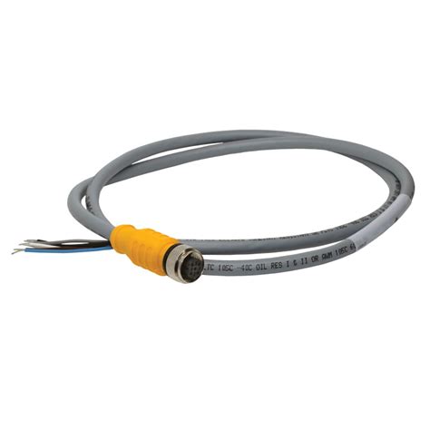 5 Conductor M12 Cordset With 1 M Cable By Encoder