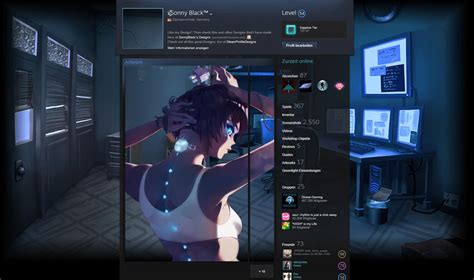 Ghost In The Shell Steam Profile Design By Sonnyblack50 On Deviantart