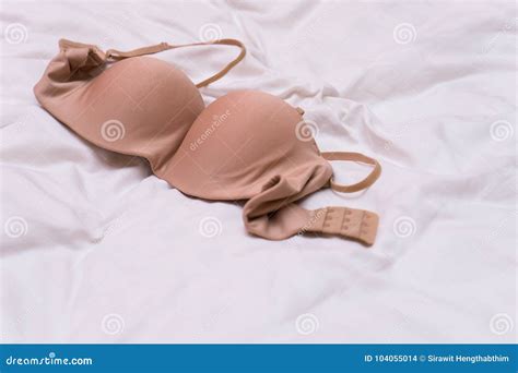 The Top Bra On Bed Stock Photo Image Of Romance Health 104055014