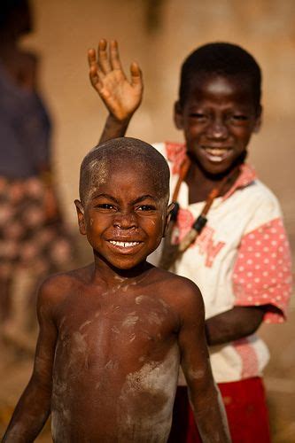 Burkina Faso African Children African People Child Smile