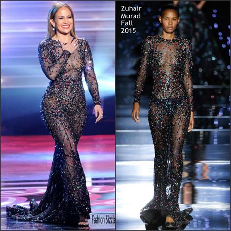 Jennifer Lopez In Zuhair Murad American Idol Fashionsizzle