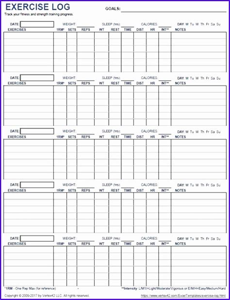 Our free excel templates help you to customise them according to your requirements. 9 Workout Excel Template - Excel Templates - Excel Templates