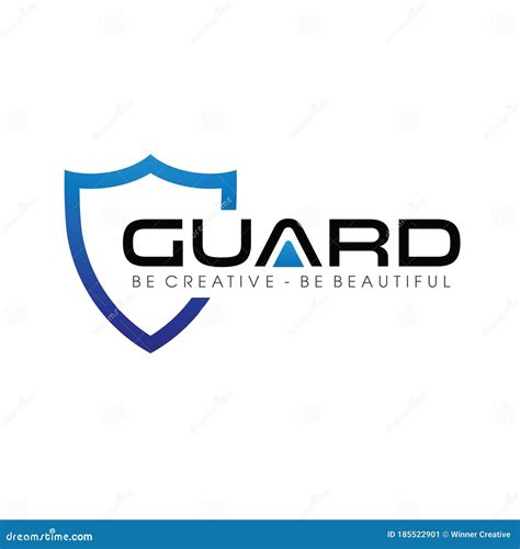 Guard And Shield Logo Vector Stock Vector Illustration Of Logotype