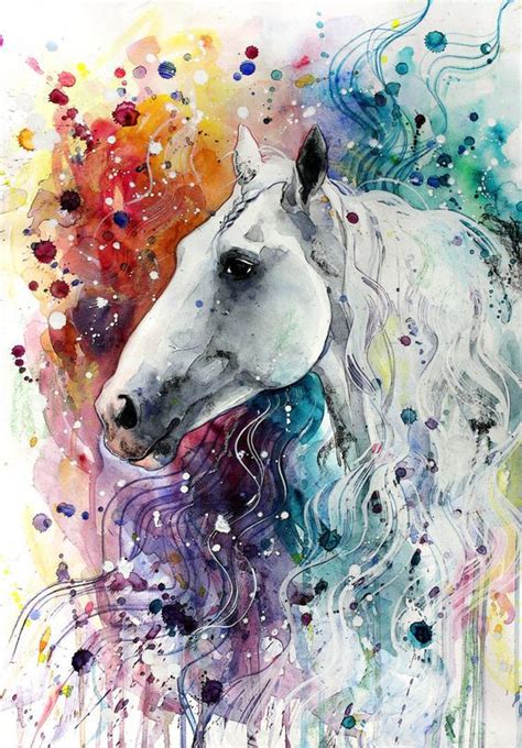 Discover pinterest's 10 best ideas and inspiration for watercolor animals. Watercolor horse painting #Cowgirl #Art #CowgirlArt #Horse ...