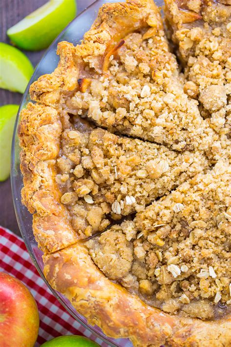 Brown Butter Oatmeal Crumb Apple Pie Baker By Nature