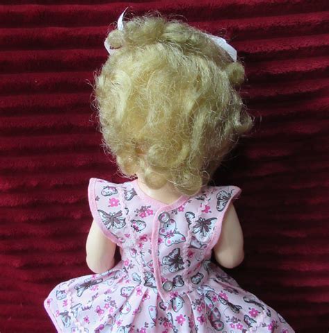 1950 s pedigree hard plastic 16″ walker doll fair wig early doll carols dolls