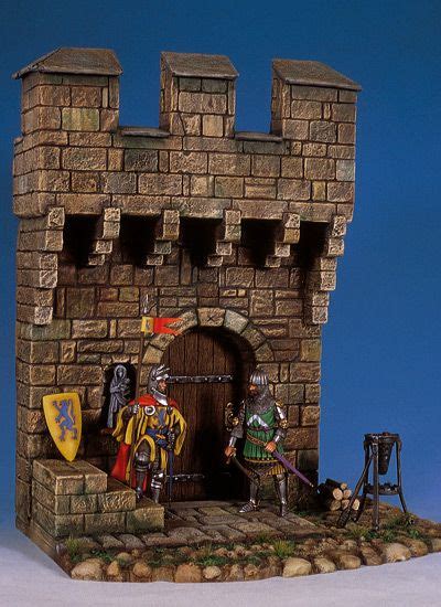 Medieval Castle Diorama Castle Medieval Castle Medieval