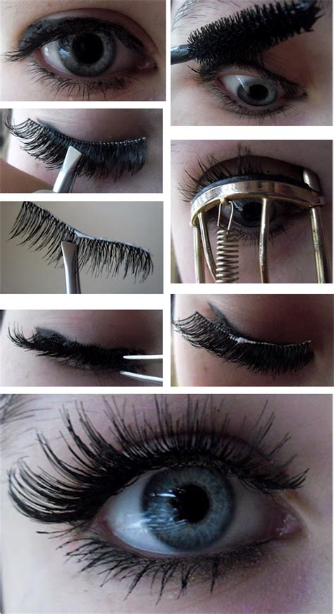 Eyeliner isn't neccesary for fake eyelashes, it just makes them look more natural if you mess up. All Things Beautiful: How to apply false lashes ...