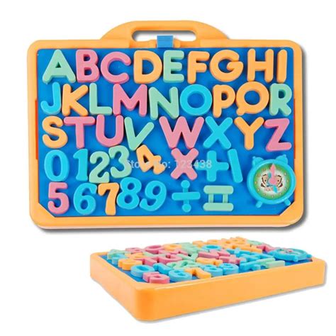 Plastic Magnetic Writing Board Baby Number Alphabet Abc 123 Math Board