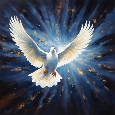 Premium Ai Image A Dove Representing The Holy Spirit