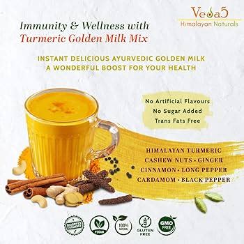 Saffola Immuniveda Golden Turmeric Milk Mix 400 G Ayurvedic Immunity