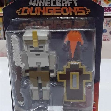Promo Figure Minecraft Dungeon Skeleton Vanguard Original Mattel Mojang
