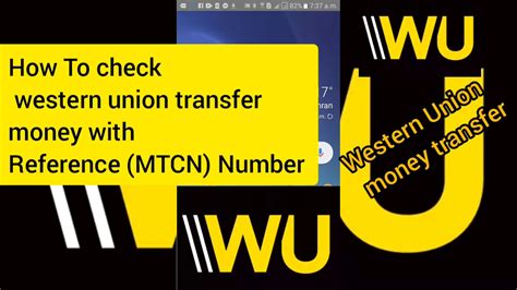 How To Check Western Union Transfer Money With Reference Mtcn Number