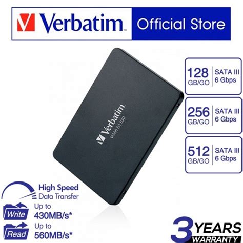 Besides good quality brands, you'll also find plenty of discounts when you shop for ssd 128gb during big sales. Verbatim 2.5" SSD Sata III 128GB/256GB/512GB | Shopee Malaysia