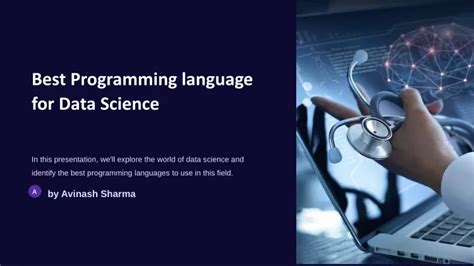 Ppt The Best Programming Langauge For Data Science Powerpoint