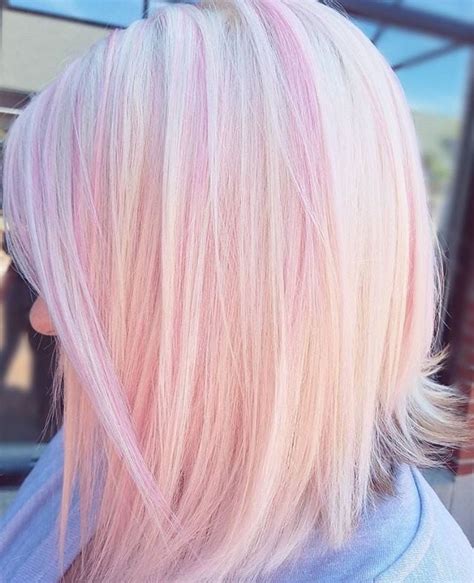 Pin By Valerie Hayward On Violet Hair Blonde Hair With Pink
