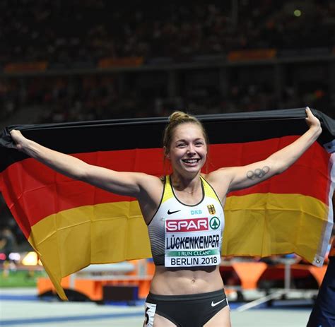 Leichtathletik-EM: Staffel - Gina Lückenkemper will goldenen