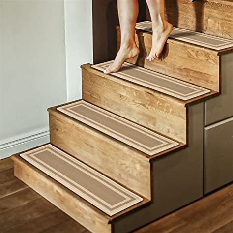 Pack Stair Treads For Wooden Steps Indoor X X X Inches