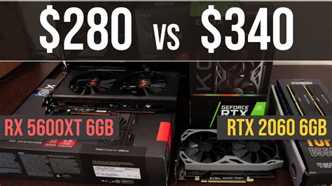 Rtx 2060 Vs Rx 5600 Xt Test In 8 Games 1080p Benchmarks