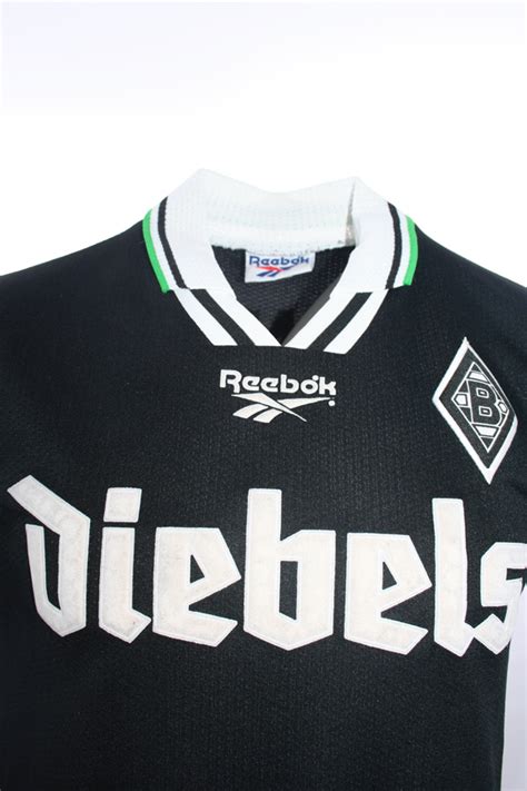 Geht der sponsor in ordnung? Reebok Borussia MönchenGladbach Trikot 10 Effenberg ...