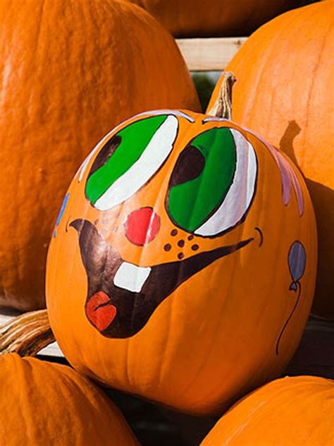 For pumpkin painting, you'll only need a few supplies to get started. pumpkin-painted-pumpkin