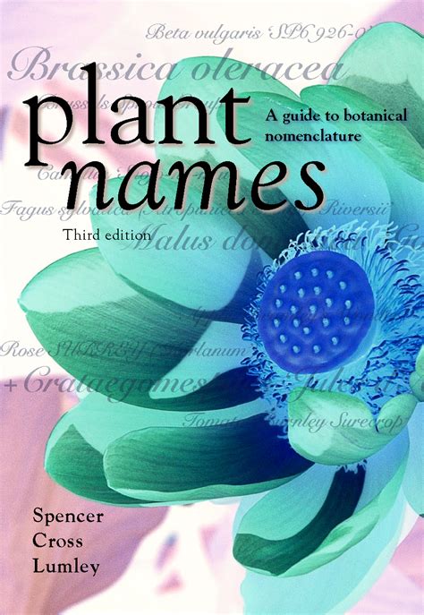 Solution Plant Names A Guide To Botanical Nomenclature Roger Peter