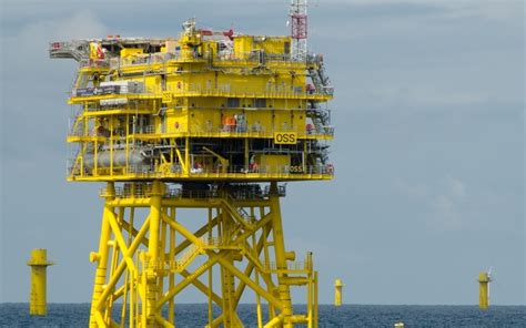 Offshore Substation Of The Nordsee One Wind Park