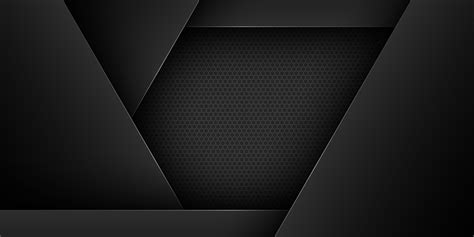 Black Geometric Overlapping Black Cut Paper Shapes 681818 Vector Art At