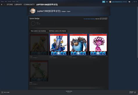 Look Spore Now Officially Has Trading Cards On Steam Rspore