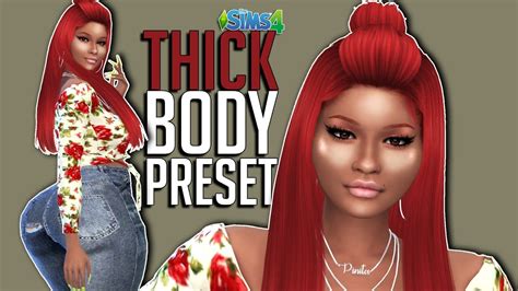 Black Sims Body Preset Cc Sims 4 Mmsims Preset Af Nose 1 And 2