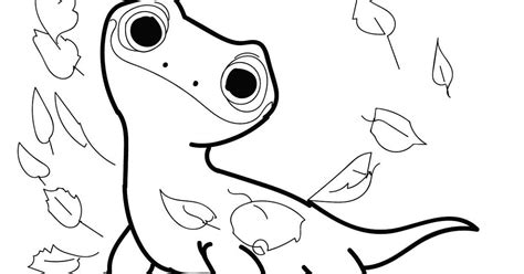 Plus besoin d'acheter de livre de coloriage, visitez notre partenaire coloriage la reine des neiges ou imprimer ceci simplement avec le bouton impression et le tour est joué. Bruni Coloring Pages Frozen 2 Lizard - colouring mermaid