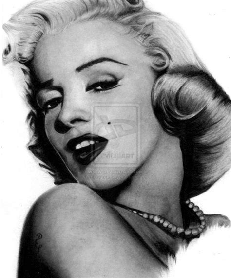 Pencil Portraits Of Old Movie Stars By Debbie Engel At