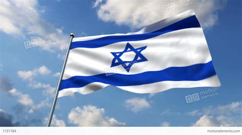 Flag of israel 8k ultra hd wallpaper | background image. Israeli Flag Stock Animation | 1131184