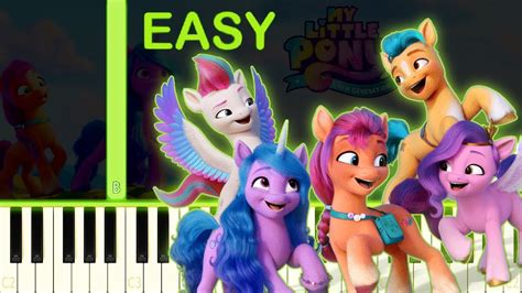All My Little Pony A New Generation Songs On Piano Youtube