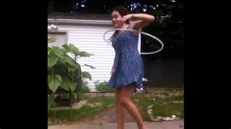 Hula Hoop Leg Trick And Breaks Youtube