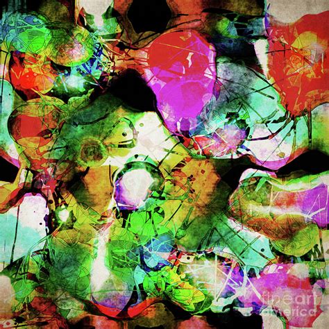 Colorful Watercolor Collage Digital Art By Phil Perkins Fine Art America